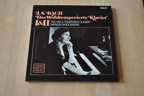 Box bach wanda landowska - 5, lp-box