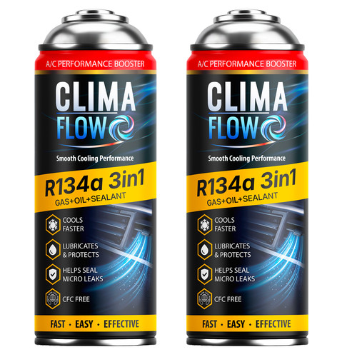 Clima flow r134a 3in1 - 2x,