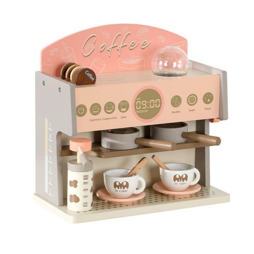 Holz-Spielkaffeemaschine