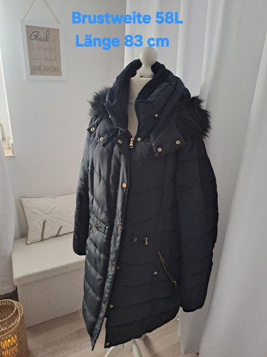 Damen steppmantel schwarz - damen,