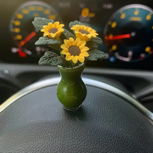 Mini keramik blumen vase - blumen,
