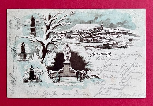 Winter litho annaberg im - winter,