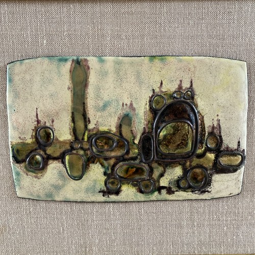 Emaille kunstwerk yvette linol - kunstwerk,