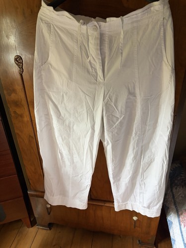 Rundholz sommerhose weiß m - sommerhose, gr