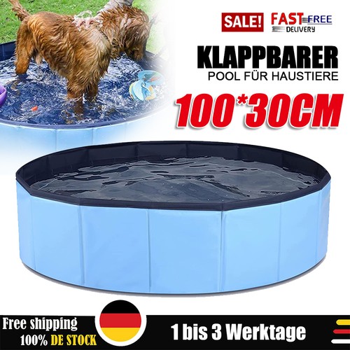 Faltbarer hundepool doggy - faltbarer, pool