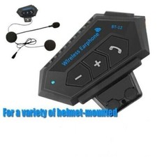 Motorrad Helm Bluetooth Headset BT-12 Kopfhörer 2023 DE