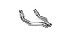 Akrapovic link pipe set - pipe, oe