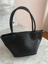 Handtasche Flechtmuster klein