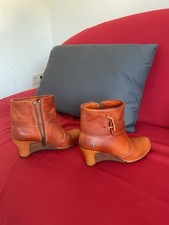 Neosens Gr. 38 Stiefelette, Echt Leder, braun, wenig getragen