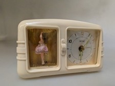 Vintage Peter Uhr Wecker Ballerina Spieluhr 60er Jahre