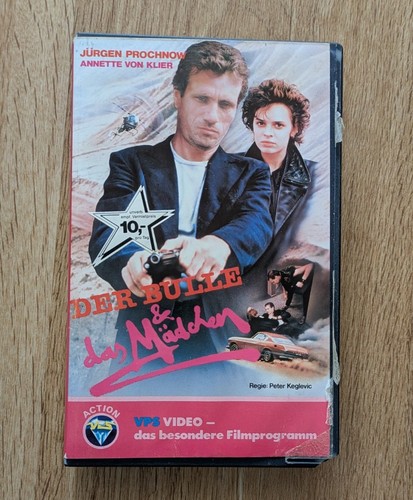 Der bulle das mädchen vhs - bulle, &
