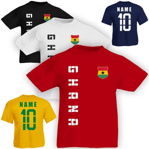 Kinder shirt trikot ghana - t-shirt,
