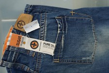 KUYICHI Sugar Low Loose Flare Damen Bio Jeans Hose  26/34 W26 L34 used blau NEU