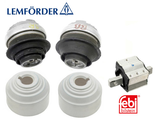 Oem engine motor mount set - motor,