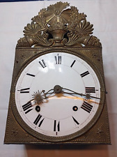 Original Französische Comtoise mit Faltpendel für Bastler