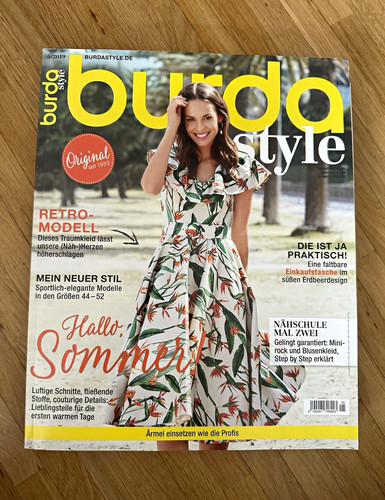 Burda style ausgabe 2019 mai - style,