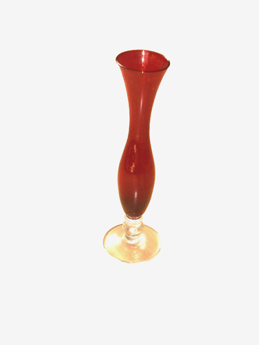 Zarte schmale blumenvase - zarte,