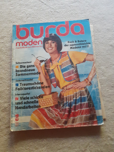 Altes burda modeheft ausgabe - altes,