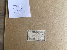 Briefmarke Stempel Wartburgstadt Deutscher Wald DR Deutsches Reich HH Heil