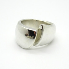 MEGA DESIGNER Ring 925 Silber