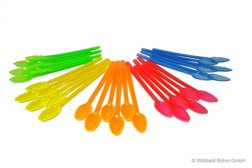 Longdrinklöffel leuchtfarben - longdrinklöffel,