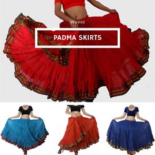 Damen 25 Yard Tribal, ATS, Bauchtänzerin, Flamenco, Zigeuner, Padma-Röcke...