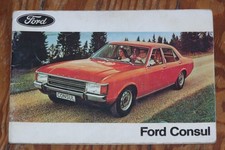 1972 Ford Consul Betriebsanleitung manual n Prospekt brochure n Taunus Granada