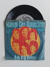 7" Bay City Rollers Keep On Dancing Vinyl Single Bell Records