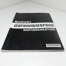 Suzuki GSF 600 S Bandit Werkstatthandbuch Reparaturanleitung Handbuch A5982