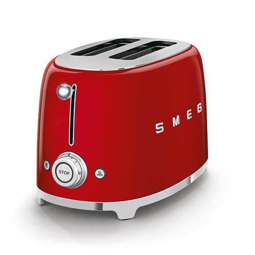 Smeg tsf01rdeu rot toaster - rot,