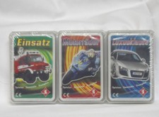 Quartett Set Kartenspiel 3er