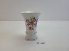 Vase Porzellan Mehrfarbig Gold