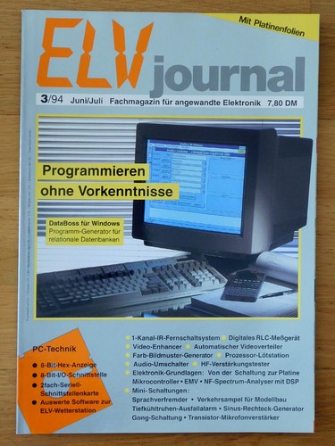 Elektronik zeitschrift elv - elektronik-zeitschrift,
