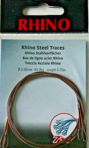 Rhino stahlvorfach 7x7 - stahlvorfach,