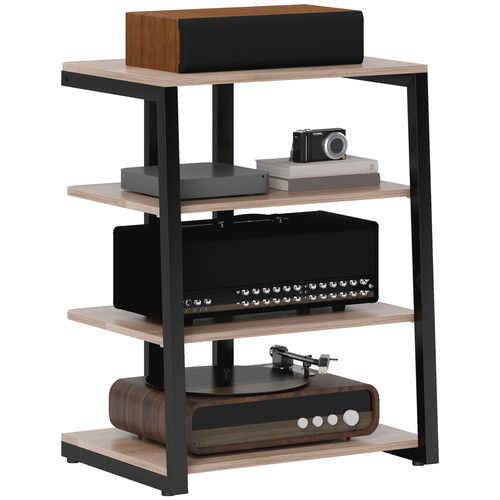 Hifi rack ständer grau - rack,