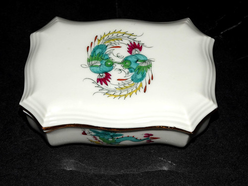 Meissen türkiser bunter - meissen,