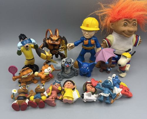 17x vintage action figuren - vintage,