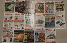 Make Magazin 17 Hefte 2015 bis 2021 + Sonderheft + elektor labs