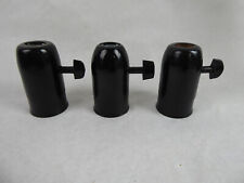 alte original Bakelit E27 Lampenfassung langer Drehschalter rausziehbar Midgard