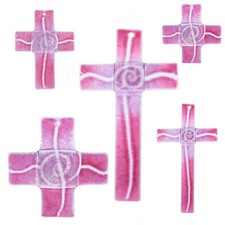 Glaskreuz Wandkreuz Kreuz aus