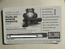 WoW - loot Blizzcon cards - World of Warcraft