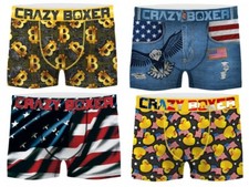 Crazy Boxer USA-Edition Herren Boxershorts/Retroshorts "Langweilig war gestern"