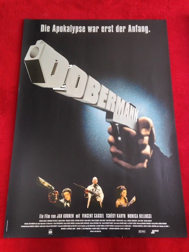 Dobermann kinoplakat poster - dobermann,