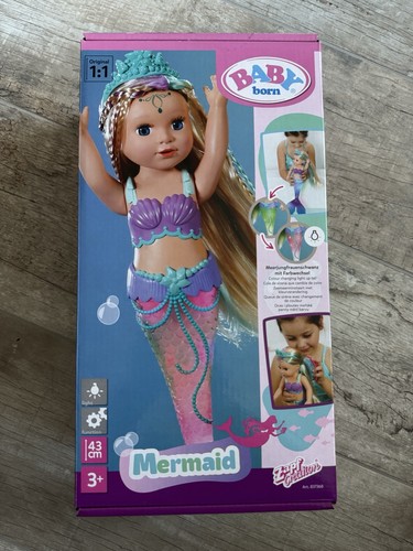Baby born mermaid - born,