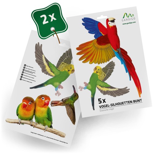 Vogelsilhouetten gardigo 10x - gardigo®,