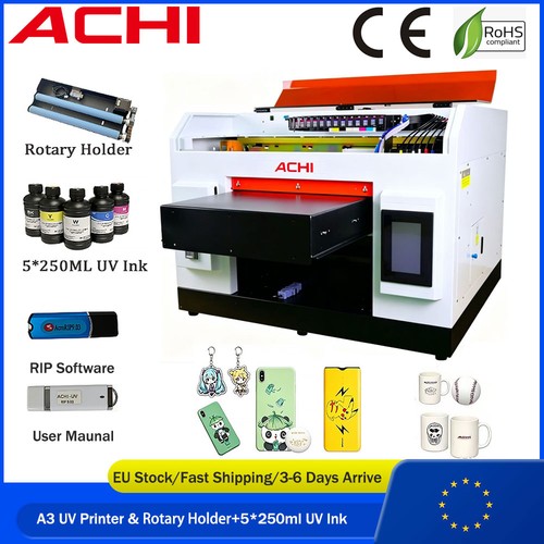 Achi flatbed printer - a3,