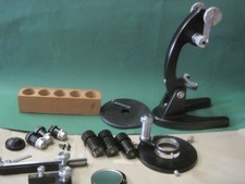 Alte Mikroskop Teile Konvolut