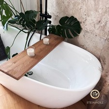 Badewannenablage aus Wildeiche