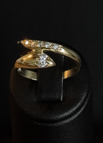 Goldring mit zirkonia - goldring,
