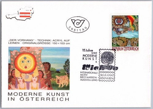 österreich fdc wien 1990 - Österreich,